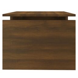 Berkfield Home Coffee Table Brown Oak 68x50x38 cm Engineered Wood - Size: 68 x 50 x 38 cm - thumbnail 6