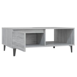 Berkfield Home Coffee Table Grey Sonoma 90x60x35 cm Engineered Wood - Size: 90 x 60 x 35 cm - thumbnail 5