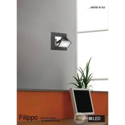 Netlighting Filippo Linear Spot Light 2 Light LED 10W 900lm Black Chrome - thumbnail 5
