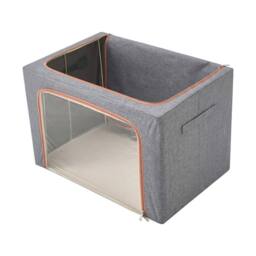 KORVIXA 66L Capacity Breathable Clothes Storage Bags in Grey - Size: 500mm - thumbnail 5