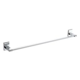 Showerdrape Unity 500mm Chrome Stainless Steel Wall Mounted Towel Rail in Silver - thumbnail 3