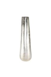KDMD Silver Poseidon Tapered Vase 58 x 17cm - Size: 58 x 17 cm - thumbnail 1