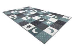 RugsX For Kids Rug in Blue - Size: 100 cm x 150 cm - thumbnail 3