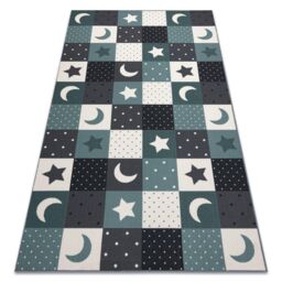 RugsX For Kids Rug in Blue - Size: 100 cm x 150 cm - thumbnail 1