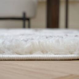 THE RUGS Moodi Spot Design Shaggy Soft High Pile Living Room Rug & Runner in Purple - Size: 80 cm x 150 cm - thumbnail 5