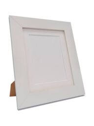 Frames & Mirrors 4U Metro White Frame with Black Mount for Image Size A4 - thumbnail 5