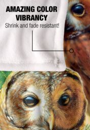 JQ Licensing Rl-Jp Owl Collage Silky Touch Super Soft Throw Blanket 152 X 127 cm in White - thumbnail 4