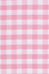 Homescapes Cotton Gingham Eyelet Curtain Pair in Pink - Size: 140 cm width x 229 cm drop - thumbnail 5