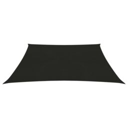 Berkfield Home Sunshade Sail 160 g/m ² Black 3x3 m HDPE - thumbnail 2