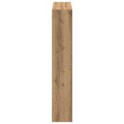 Berkfield Home Wall Cube Shelf 12 Compartments Artisian Oak Engineered Wood in Brown - thumbnail 5