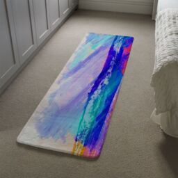 Benjamin Tate Design White Cliffs Of Dover Runner Rug in Natural - Size: 67 cm x 230 cm - thumbnail 4