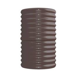 Berkfield Home Garden Raised Bed Powder-coated Steel 224x40x68 cm Brown - Size: 224 x 40 x 68 cm - thumbnail 4