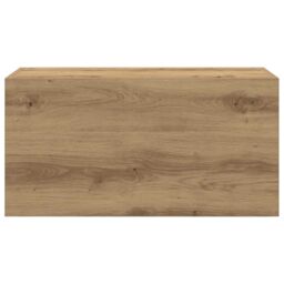 Berkfield Home Bathroom Wall Cabinet Artisan Oak 60x25x30 cm Engineered Wood in Brown - Size: 60 x 25 x 30 cm - thumbnail 6