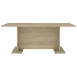 Berkfield Home Coffee Table Sonoma Oak 103.5x60x40 cm Engineered Wood in Light Tan - thumbnail 4