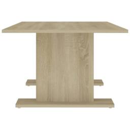 Berkfield Home Coffee Table Sonoma Oak 103.5x60x40 cm Engineered Wood in Light Tan - thumbnail 5