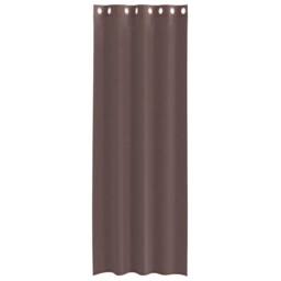 Berkfield Home Voile Curtains with Grommets 2 pcs Brown 140x260 cm - thumbnail 4
