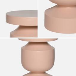 sweeek Metal side table in Pink - thumbnail 2