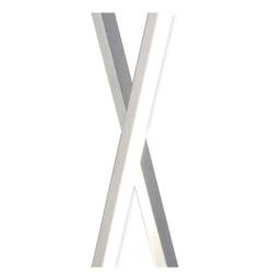 Netlighting Bucle Table Lamp 18W LED 3000K 1550lm Polished Chrome Frosted Acrylic in Silver - thumbnail 4