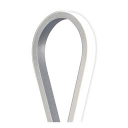 Netlighting Bucle Table Lamp 18W LED 3000K 1550lm Polished Chrome Frosted Acrylic in Silver - thumbnail 5