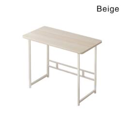Kelvenix Computer Desk PC Laptop Study Table in Beige - Size: 0.6m2 - thumbnail 1