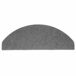 Berkfield Home Stair Mats Self-adhesive 15 pcs 65x22.5x3.5 cm Grey - Size: Medium - thumbnail 6