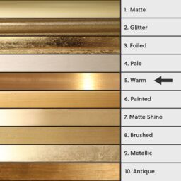 Melody Maison Large Round Gold Framed Wall Mirror 80cm X 80cm - Size: 80 cm X 80 cm - thumbnail 6