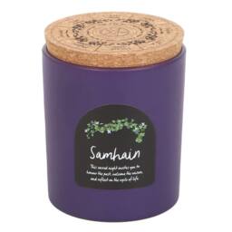 Something Different Pumpkin Spice Samhain Scented Candle in Purple - thumbnail 3