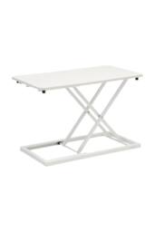 Living and Home Height Adjustable Standing Desk Converter in White - thumbnail 3
