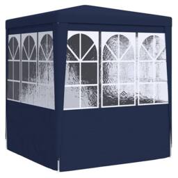 Berkfield Home Professional Party Tent with Side Walls 2x2 m Blue 90 g/m ² - thumbnail 5