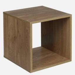 Havendro Oak Modern Wooden Bookcase Shelving Display Storage Shelf in Light Oak - thumbnail 2