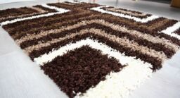Bravich LTD Thick Shaggy Tides Rug - California in Brown - Size: 200 cm x 290 cm - thumbnail 2