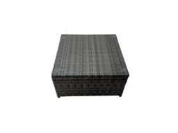 Fimous Patio Furniture Sets with Corner Sofa Chair 2 Big Footstools in Dark Grey - thumbnail 2