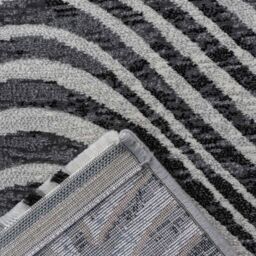 The Rug Shop UK Black Modern Abstract Optical 3D Easy To Clean Area Rug - Size: 160 cm x 230 cm - thumbnail 8