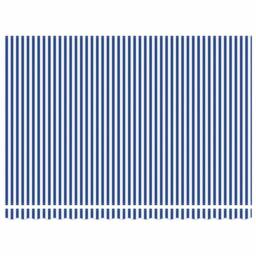 Berkfield Home Retractable Awning Blue & white Blue & White Anthracite - thumbnail 7