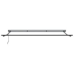 Berkfield Home Retractable Awning Blue & white Blue & White Anthracite - thumbnail 8