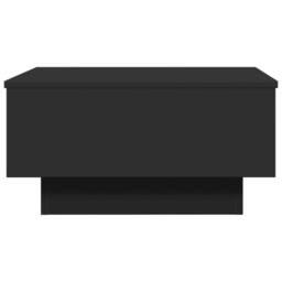 Berkfield Home Coffee Table Black 60x45x31 cm Engineered Wood - Size: 60 x 45 x 31 cm - thumbnail 5