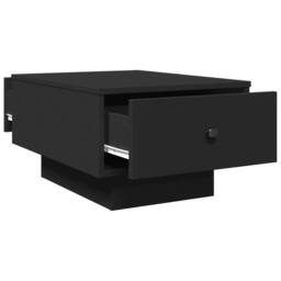 Berkfield Home Coffee Table Black 60x45x31 cm Engineered Wood - Size: 60 x 45 x 31 cm - thumbnail 7