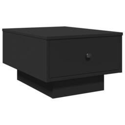 Berkfield Home Coffee Table Black 60x45x31 cm Engineered Wood - Size: 60 x 45 x 31 cm - thumbnail 6