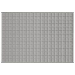 Berkfield Home Weighted Blanket Grey 135x200 cm Single 6 kg Fabric - thumbnail 3