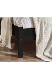 Julian Bowen Padstow Rattan Effect Bed in Black - Size: Double - thumbnail 7