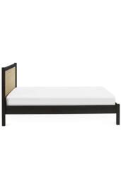 Julian Bowen Padstow Rattan Effect Bed in Black - Size: Double - thumbnail 5