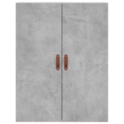 Berkfield Home Wall Mounted Cabinets 2 pcs Concrete Grey 69.5x34x90 cm - thumbnail 6