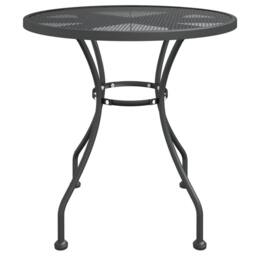 Berkfield Home 5 Piece Garden Dining Set Expanded Metal Mesh Anthracite in Black - thumbnail 5