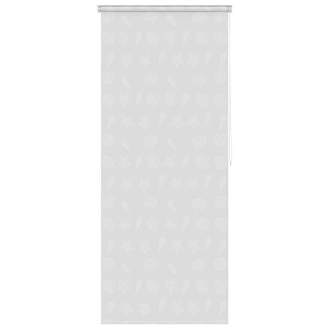 Berkfield Home Shower Roller Blind 100x240 cm Sea Star in Grey - image 1