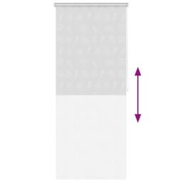 Berkfield Home Shower Roller Blind 100x240 cm Sea Star in Grey - thumbnail 4