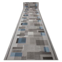 RugsX Anti-Slip Listra Runner in Grey - Size: 100 cm x 200 cm - thumbnail 1
