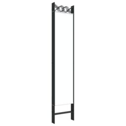 Berkfield Home 6-Panel Room Divider White 240x200 cm Fabric - thumbnail 6
