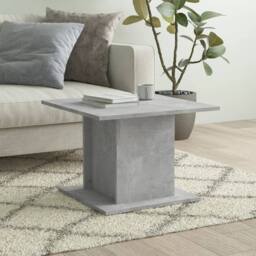 Berkfield Home Coffee Table Concrete Grey 55.5x55.5x40 cm Engineered Wood - thumbnail 4