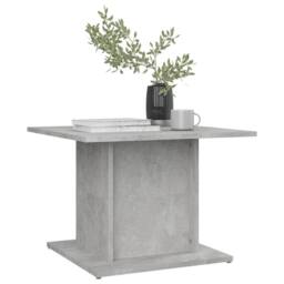 Berkfield Home Coffee Table Concrete Grey 55.5x55.5x40 cm Engineered Wood - thumbnail 3