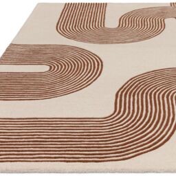 The Rug Shop UK Wool Modern Cream Easy to clean Area Rug - Size: 160 cm x 230 cm - thumbnail 5